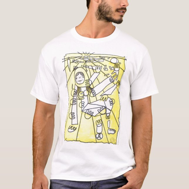 Camiseta Manos invisibles (Anverso)