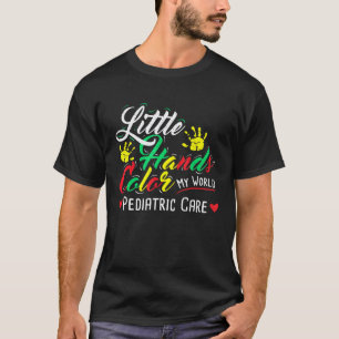 Camiseta Manos Pequeñas de Doctor Colorean Mi Mundo - Dicho