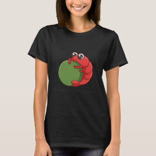 Camiseta Manos Pequeñas Gran Apetito Camarón Cereza Hambrie