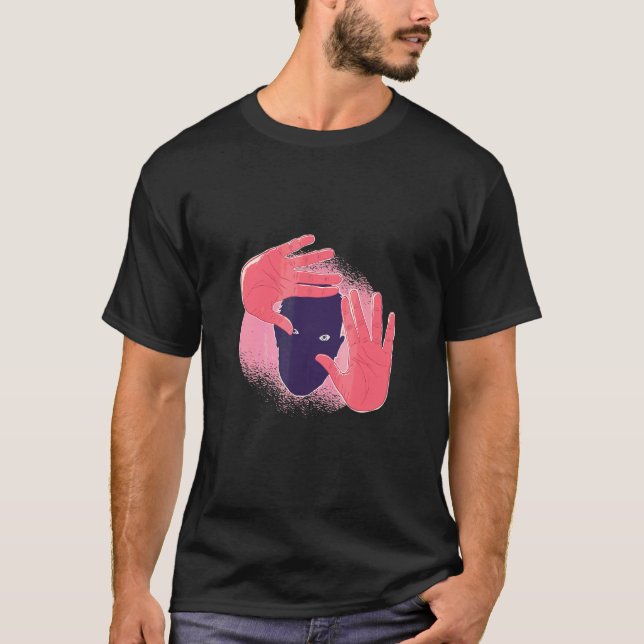 Camiseta Manos sin rostro Asombrosa (Anverso)