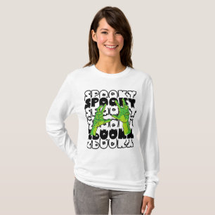 Camiseta Manos verdes espeluznantes Halloween Estilo de hor