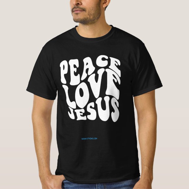 Camiseta Manos y pies de Jesús (Anverso)