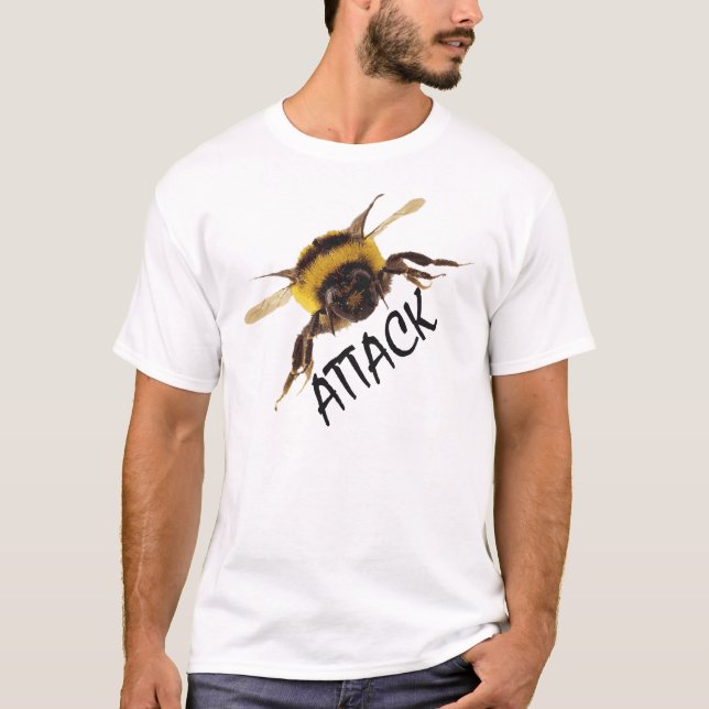 CAMISETA MANOSEE EL ATAQUE DE LA ABEJA (Anverso)
