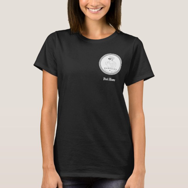 Camiseta Manoules - Colores oscuros (Anverso)