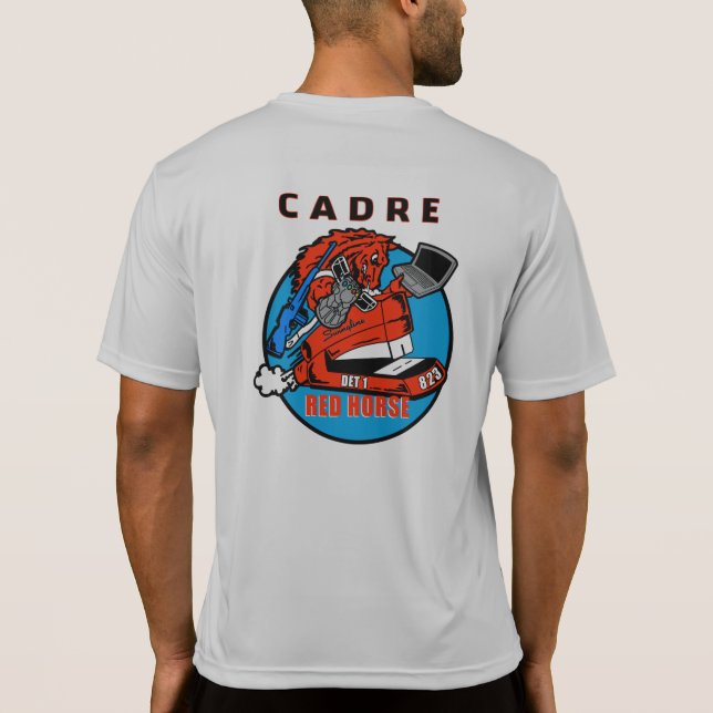 Camiseta Manpower RED HORSE Cadre (Reverso)