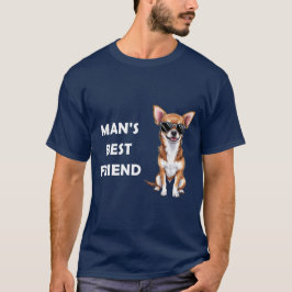 Camiseta Man's Best Friend Quote - Dog Lovers Favorite