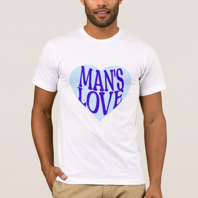 CAMISETA MAN'S LOVE (Anverso)