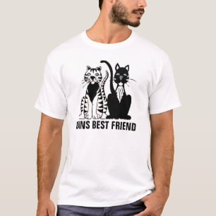 Camiseta Mans Mejor Amigo, Cat T_camisetas