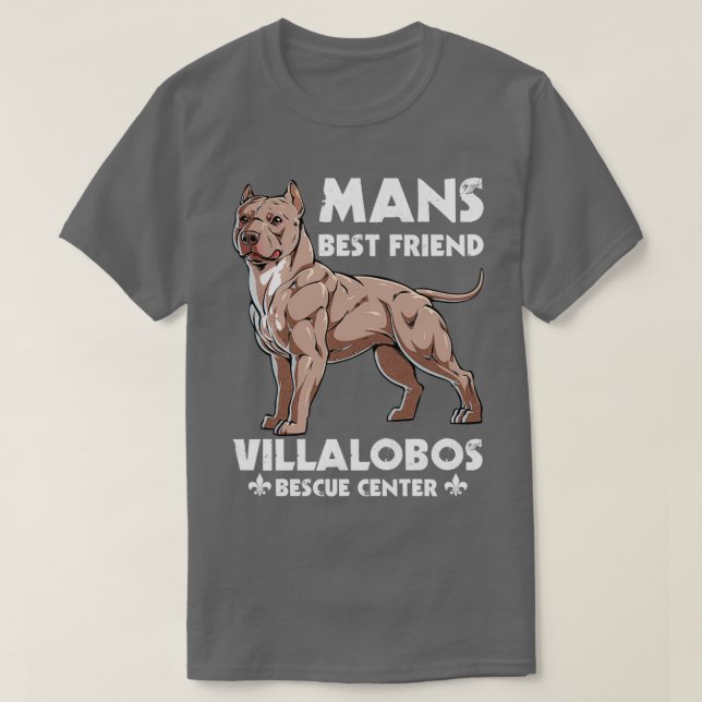 Camiseta Mans Mejor Amigo Villalobos  (Diseño del anverso)