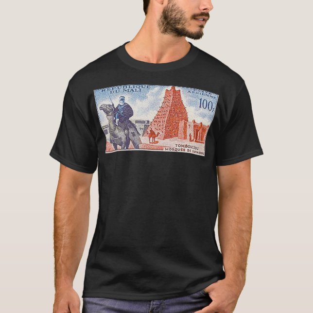 Camiseta Mansa Musa de la historia africana de Mali EmpireK (Anverso)