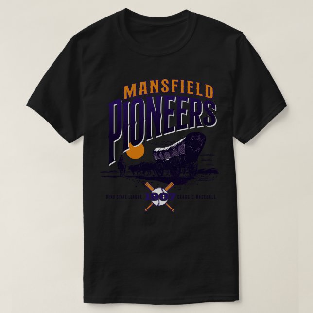 Camiseta Mansfield Pioneers (Diseño del anverso)