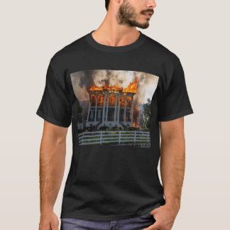Camiseta Mansión Antebellum | El incendio estalla en Nottow