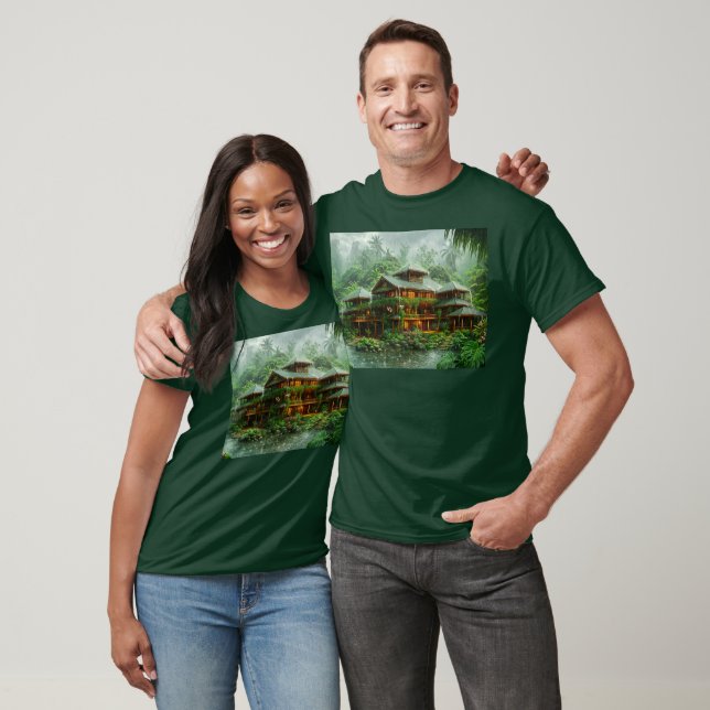 Camiseta Mansión de la Selva Tropical (Unisexo)