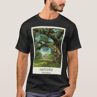 Camiseta Mansión de Natchez Mississippi Histórica Antebellu