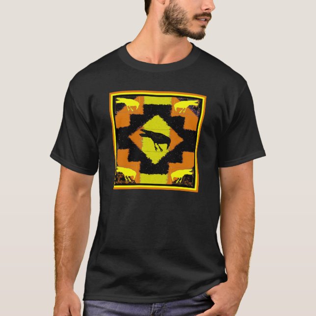 Camiseta Manta del cuervo del oro (Anverso)