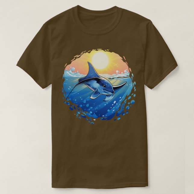 Camiseta Manta Ray (Diseño del anverso)