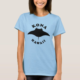 Camiseta Manta Ray buceando en Kona, Hawaii