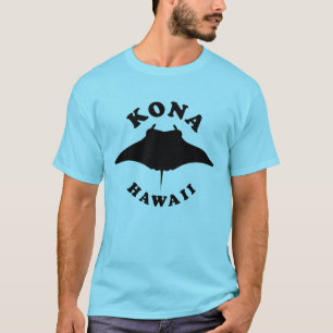 Camiseta Manta Ray buceando en Kona, Hawaii