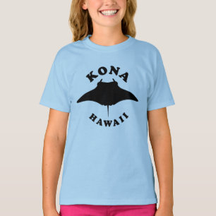 Camiseta Manta Ray buceando en Kona, Hawaii