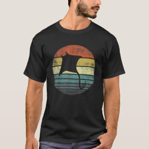 Camiseta Manta Ray Lover Regalos Retro Vintage Ocean Animal