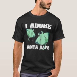 Camiseta Manta Ray Stingray Fish Biólogo Mantas Rag