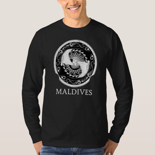 Camiseta Manta Rays Maldivas Diving Republic Of Maldive (Anverso)