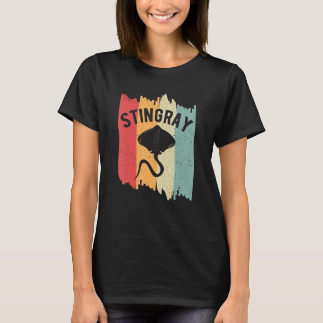 Camiseta Manta Rays Vintage Stingray 1 (Anverso)