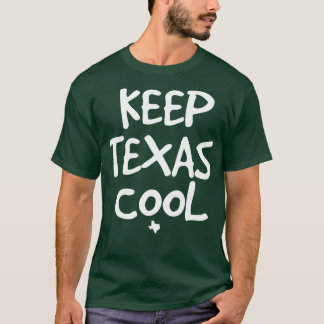 Camiseta Mantén a Texas Guay atados oscuros
