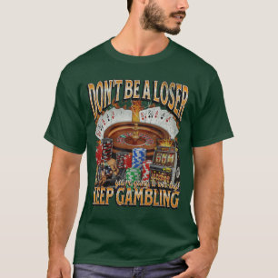 Camiseta Mantén divertido el juego desenfrenado Bootleg div