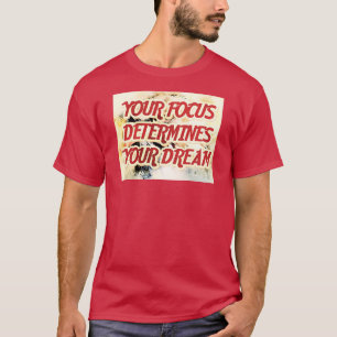 Camiseta mantén el enfoque