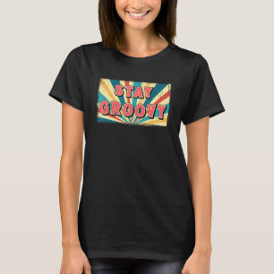 Camiseta Mantén el Estilo Retro Hippie Divertido