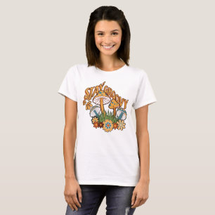 Camiseta Mantén Groovy Retro Champiñón