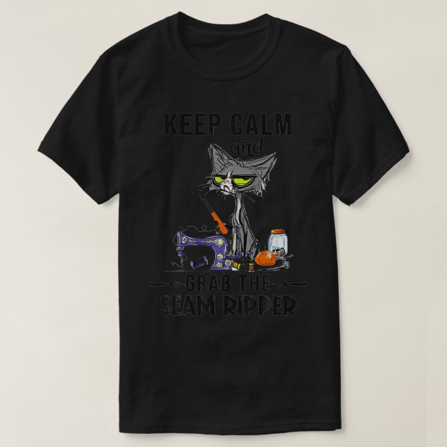 Camiseta Mantén La Calle Y Agarra La Costilla De Gato Loco  (Diseño del anverso)