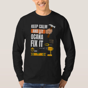 Camiseta Mantén La Calle Y Deja Que Ocaña Arregle Handyman