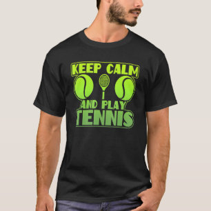 Camiseta Mantén La Calle Y Juega Al Tenis