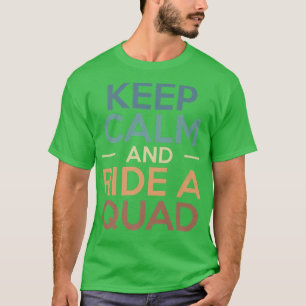 Camiseta Mantén La Calle Y Pasea En Bicicleta Cuádruple