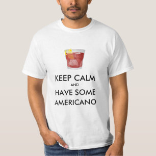 Camiseta Mantén la calma - Americano