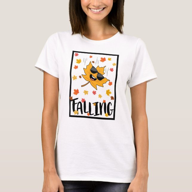 Camiseta Mantén la Calma & Cae (Anverso)