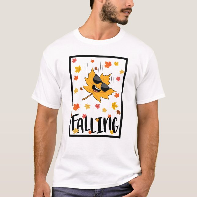 Camiseta Mantén la Calma & Cae (Anverso)