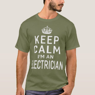 Camiseta Mantén La Calma De Los Regalos De Las Mujeres.