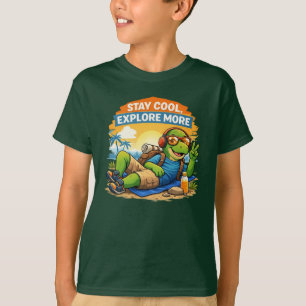Camiseta Mantén la calma Dino