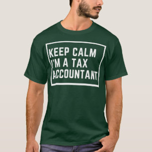 Camiseta Mantén la calma Ix27m Un Contador Fiscal Gracioso
