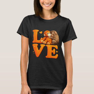Camiseta Mantén la Calma Mono Punch Lindo Bebe Macaco Peluc