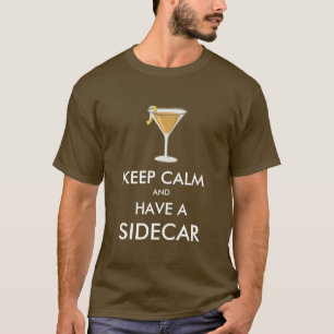 Camiseta Mantén la calma - Sidecar