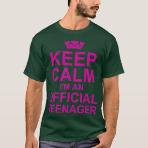 Camiseta Mantén La Calma, Soy Un Funcionario Radicado De 13