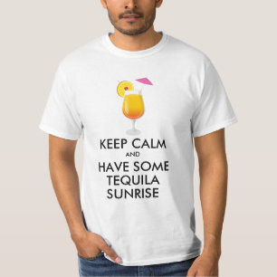Camiseta Mantén la calma - Tequila Sunrise