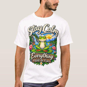 Camiseta Mantén la Calma Todo Estará Bien
