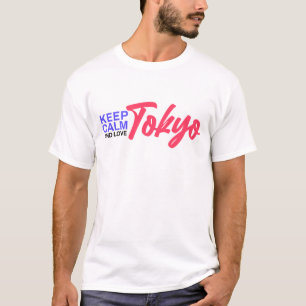 Camiseta Mantén la Calma y Ama el Diseño de Tokio