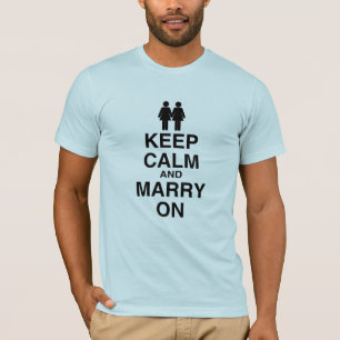 Camiseta Mantén la Calma y Cásate