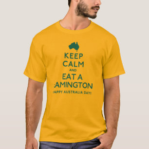 Camiseta Mantén La Calma Y Come Un Lamington
